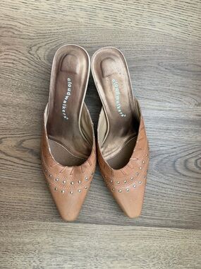 Vintage Cloudwalker Leather Mules